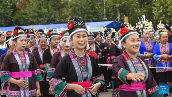 Duoye Festival Celebrated in Guangxi, S China