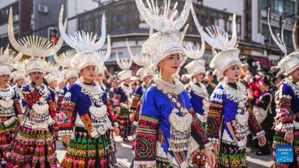 Miao New Year Celebrated in China's Guizhou