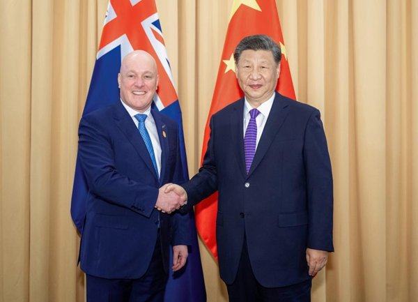 Xi Says China Ready to Join New Zealand for Ties of Mutual Respect, Tolerance, Cooperation and Development