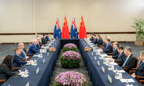 Xi Says China Ready to Join New Zealand for Ties of Mutual Respect, Tolerance, Cooperation and Development