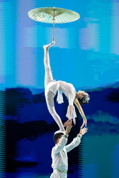 China's Young Acrobatic Talents Stage Performances in Beijing