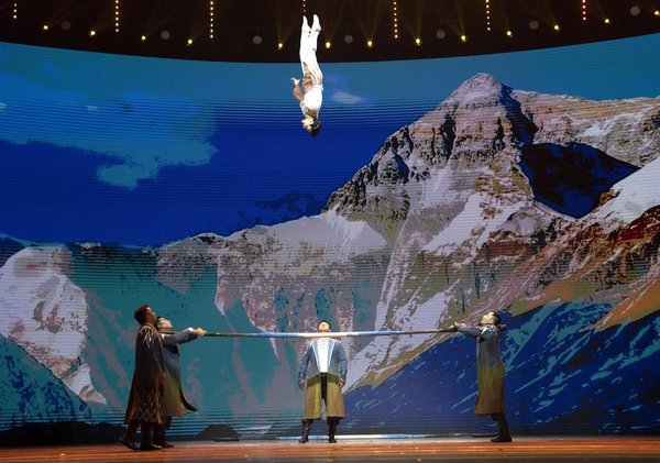 China's Young Acrobatic Talents Stage Performances in Beijing