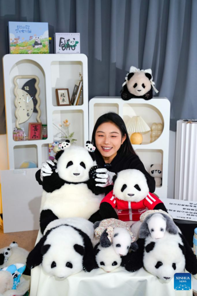 China's Innovative Panda Toys Get Popular Around World