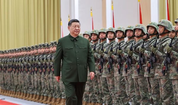 Xi Inspects PLA Garrison in Macao