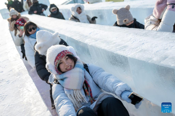 World's Largest Ice-and-Snow Theme Park Opens on Winter Solstice in China's 'City of Ice'