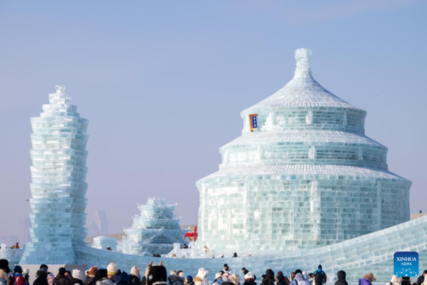 World's Largest Ice-and-Snow Theme Park Opens on Winter Solstice in China's 'City of Ice'