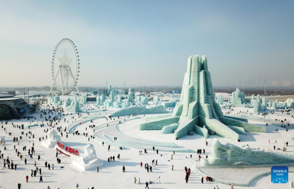 World's Largest Ice-and-Snow Theme Park Opens on Winter Solstice in China's 'City of Ice'