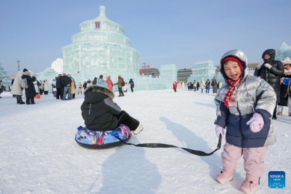 World's Largest Ice-and-Snow Theme Park Opens on Winter Solstice in China's 'City of Ice'