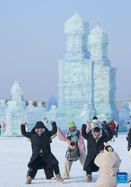 World's Largest Ice-and-Snow Theme Park Opens on Winter Solstice in China's 'City of Ice'