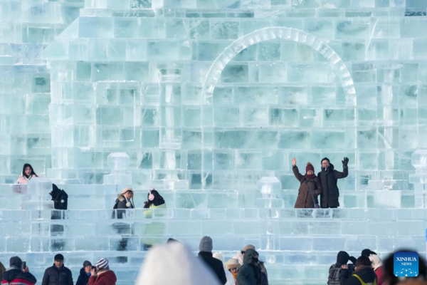 World's Largest Ice-and-Snow Theme Park Opens on Winter Solstice in China's 'City of Ice'