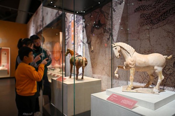 Tang Dynasty Cultural Relics Exhibition Opens at National Marine Museum in Tianjin