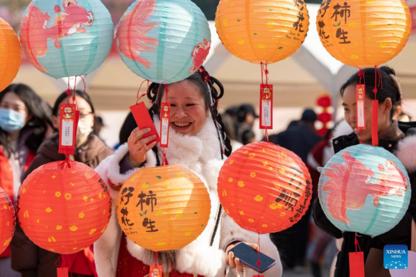 Various Activities Held Across China to Welcome Upcoming Spring Festival