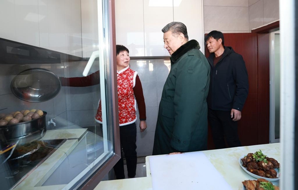 Xi Visits Flood-Affected Residents in Northeast China