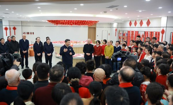 Xi Inspects NE China City Ahead of Spring Festival