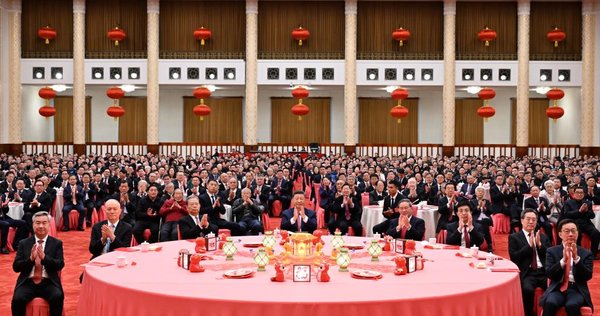 Xi Focus: Xi Lauds China's Solid Progress Despite Challenges in Year of Dragon