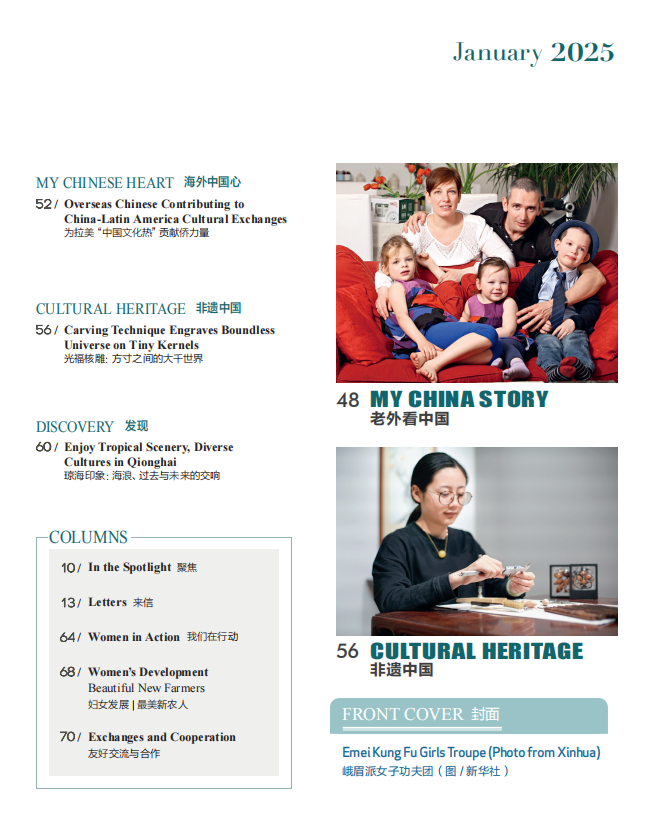 Women of China E-Magazine (January 2025)