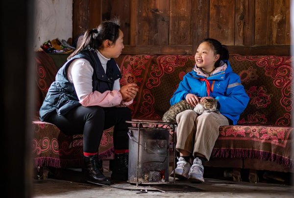 Facilities of Scenic Area Help Shorten Children's Journey to School in China's Yunnan