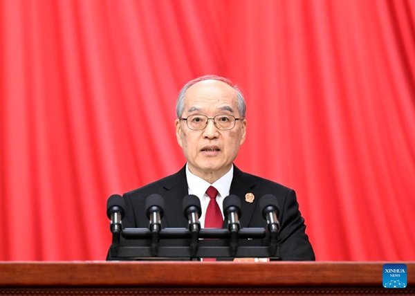 2nd Plenary Meeting of 3rd Session of 14th NPC Held in Beijing