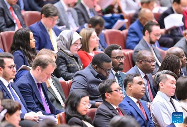 2nd Plenary Meeting of 3rd Session of 14th NPC Held in Beijing