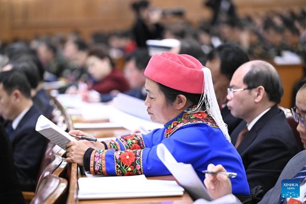 2nd Plenary Meeting of 3rd Session of 14th NPC Held in Beijing