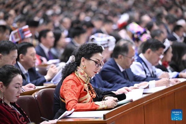 2nd Plenary Meeting of 3rd Session of 14th NPC Held in Beijing