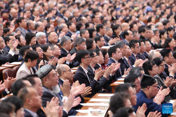 China's Top Political Advisory Body Concludes Annual Session, Vowing Greater Contribution to Modernization