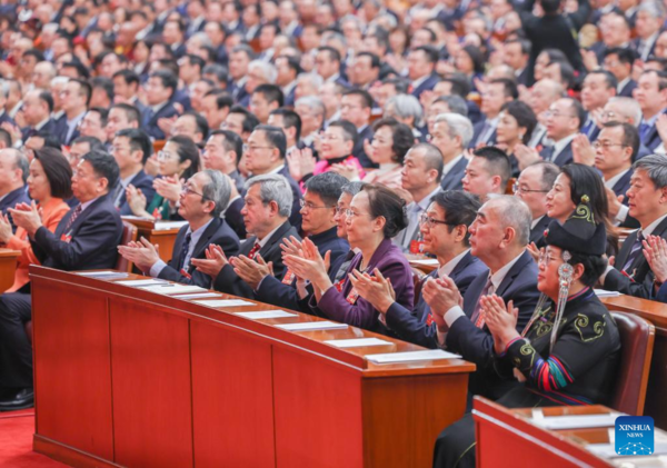 China's Top Political Advisory Body Concludes Annual Session, Vowing Greater Contribution to Modernization