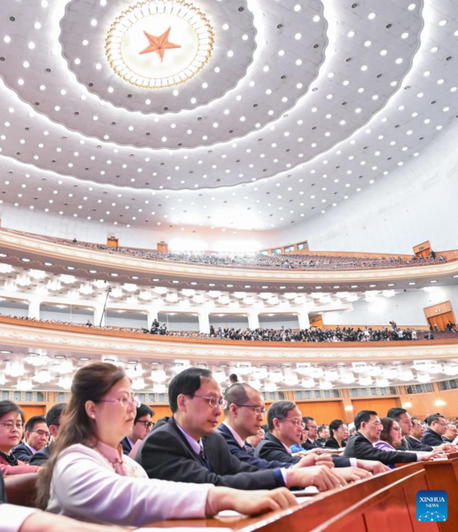 China's Top Political Advisory Body Concludes Annual Session, Vowing Greater Contribution to Modernization