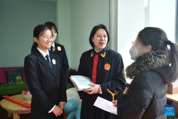 Women Judges Perform Their Daily Duties in Beijing