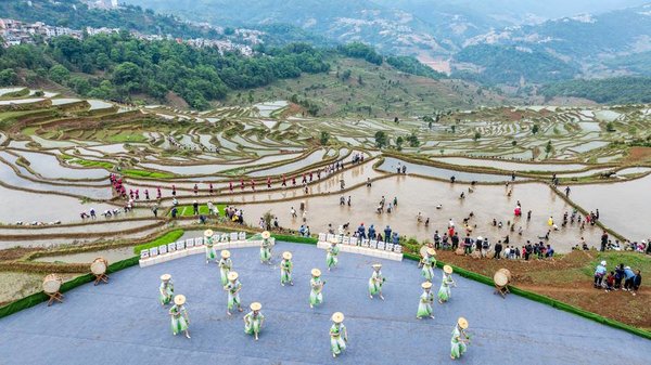 1,300-Year-Old Agricultural Ecosystem Shines in SW China's Yunnan